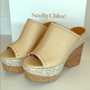 Chloë wedge sandals